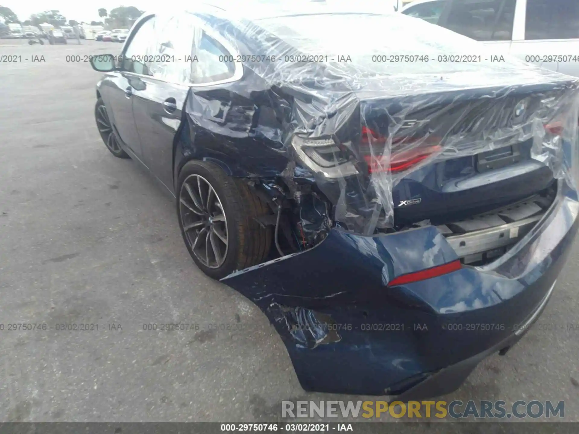 6 Photograph of a damaged car WBAJV6C54KBK08273 BMW 6 SERIES 2019