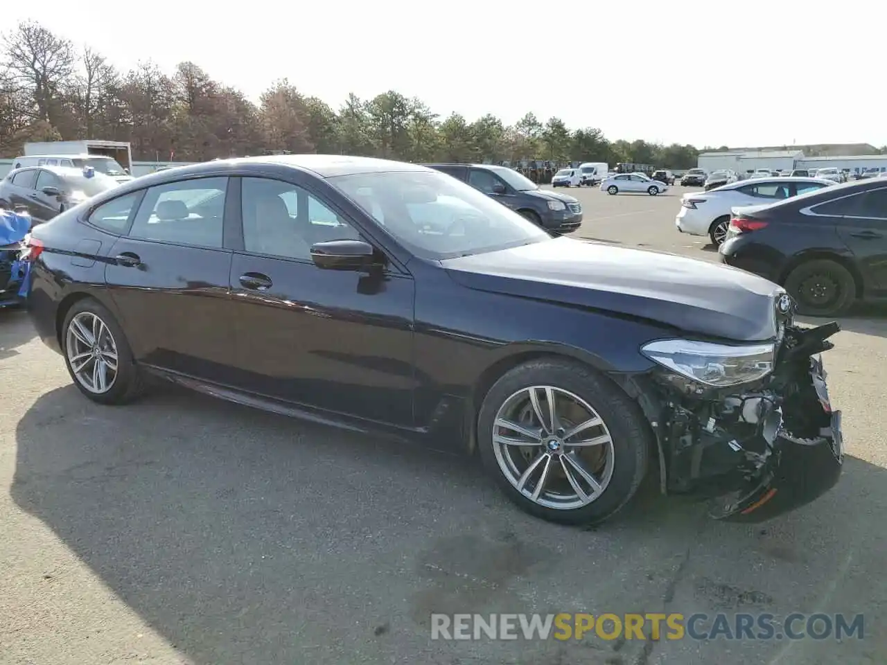 4 Photograph of a damaged car WBAJV6C55KBK08251 BMW 6 SERIES 2019