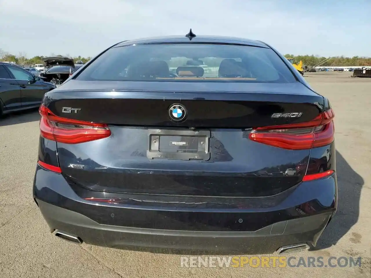 6 Photograph of a damaged car WBAJV6C55KBK08251 BMW 6 SERIES 2019