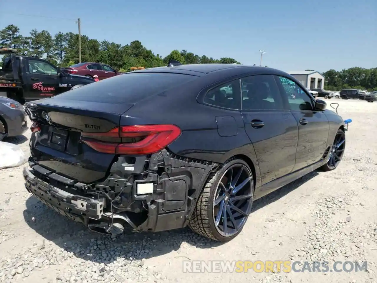 4 Photograph of a damaged car WBAJV6C56KBK08078 BMW 6 SERIES 2019