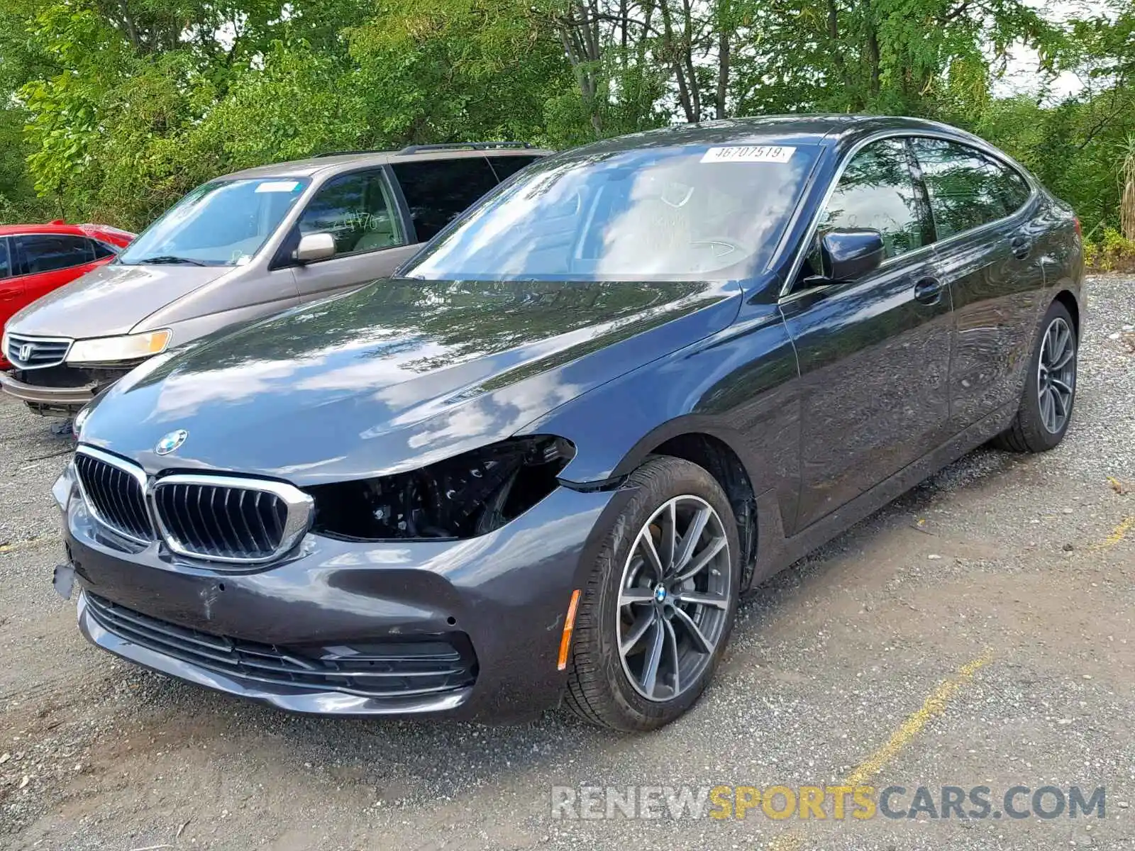 2 Photograph of a damaged car WBAJV6C56KBK08081 BMW 6 SERIES 2019