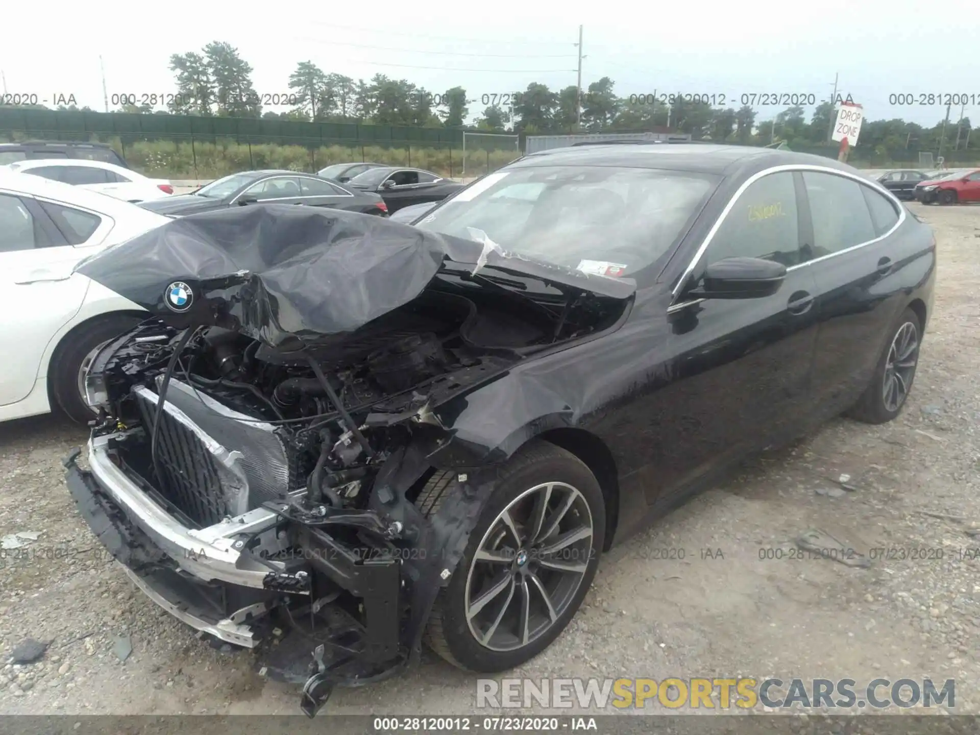2 Photograph of a damaged car WBAJV6C56KBK08145 BMW 6 SERIES 2019