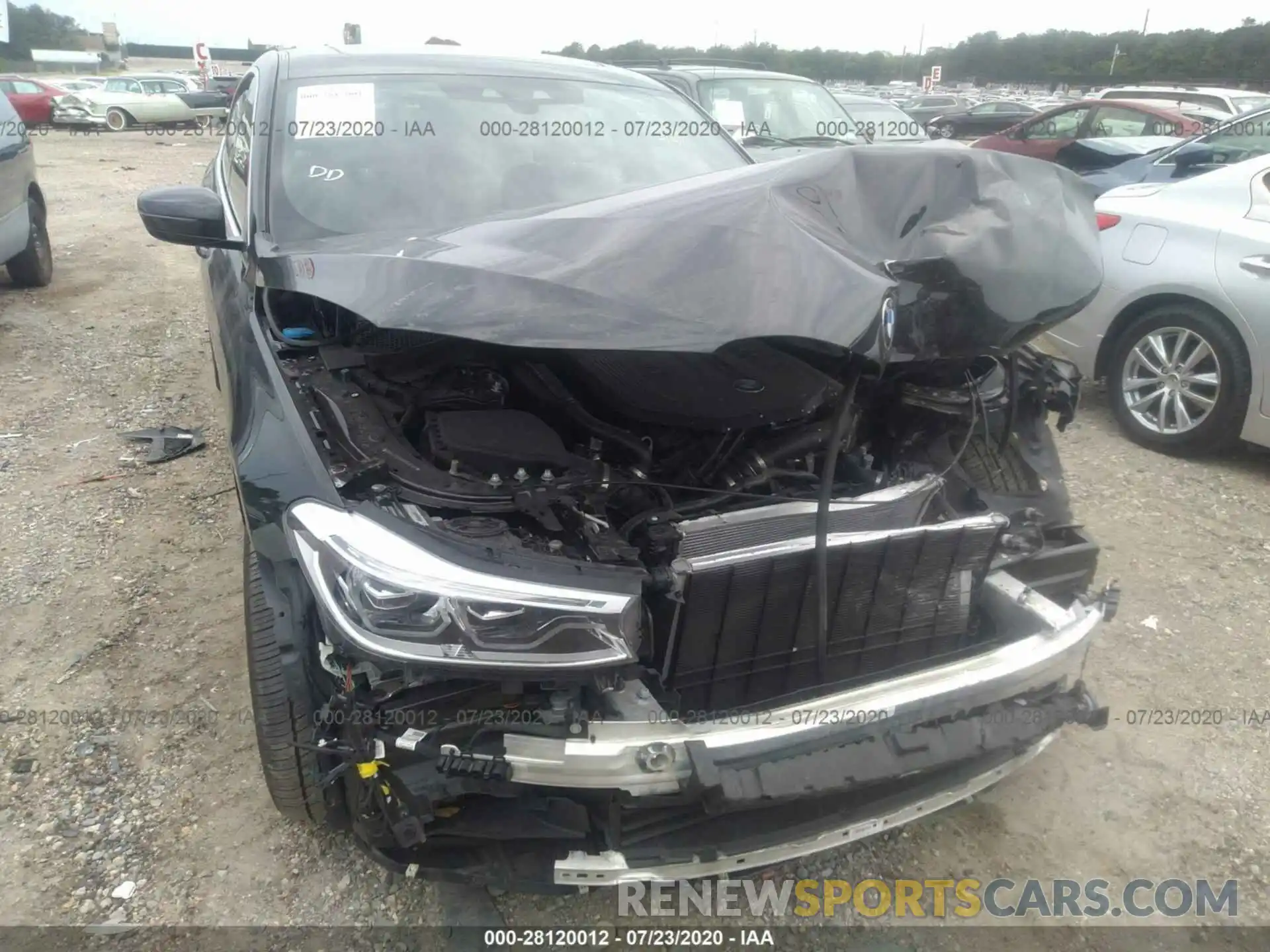 6 Photograph of a damaged car WBAJV6C56KBK08145 BMW 6 SERIES 2019