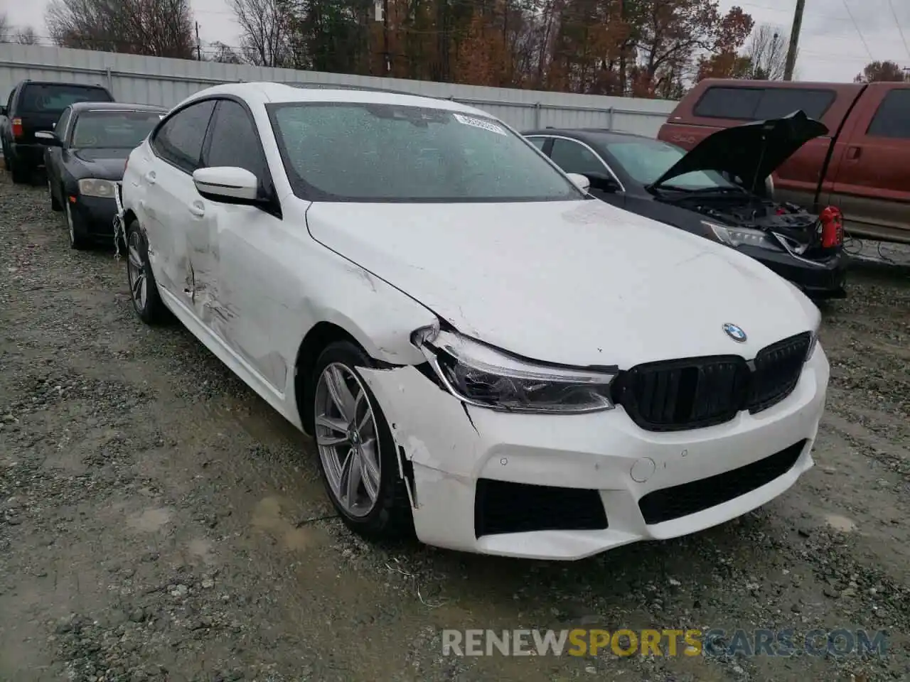 1 Photograph of a damaged car WBAJV6C58KBK08356 BMW 6 SERIES 2019