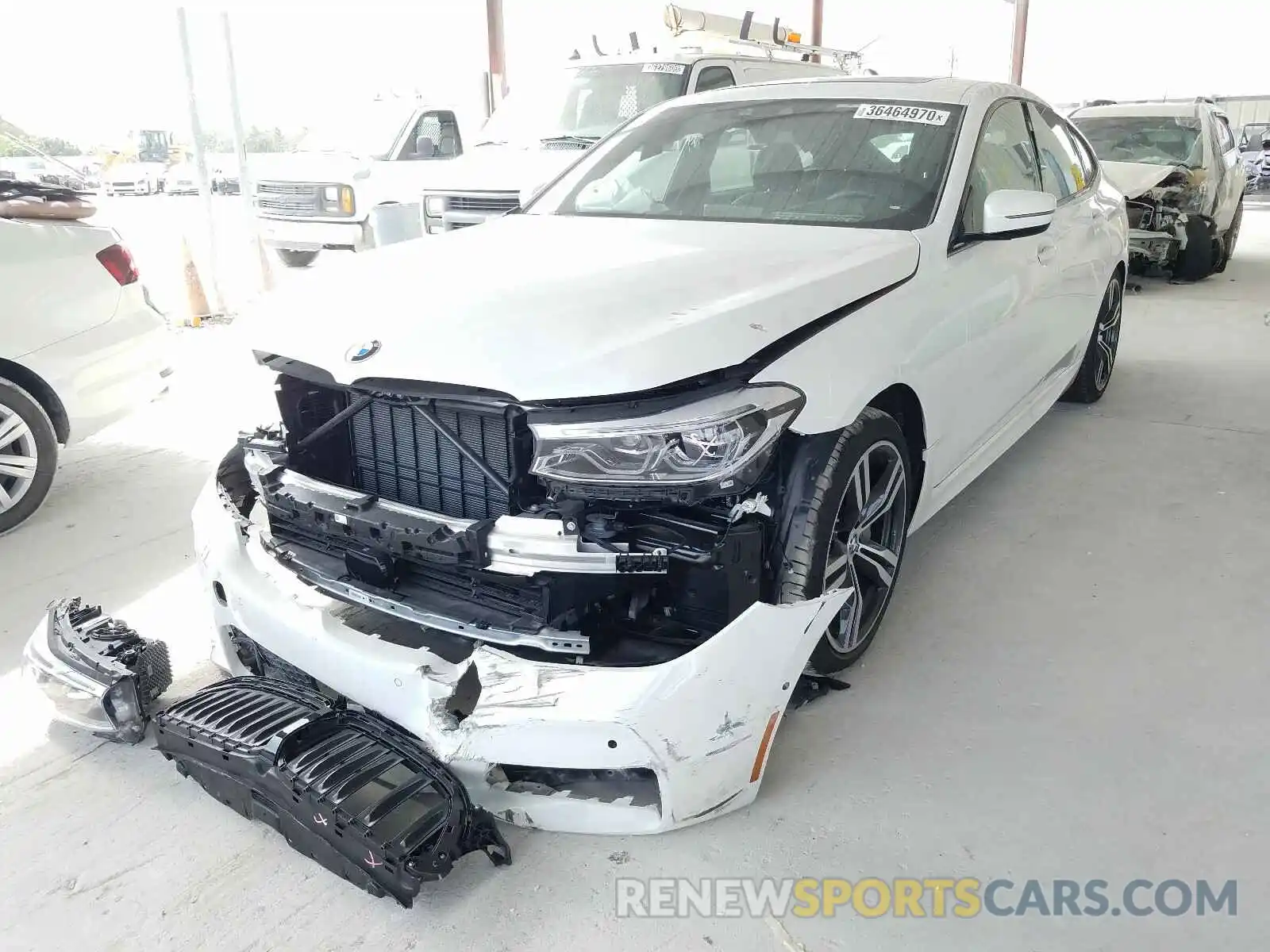 2 Photograph of a damaged car WBAJV6C59KBK08074 BMW 6 SERIES 2019