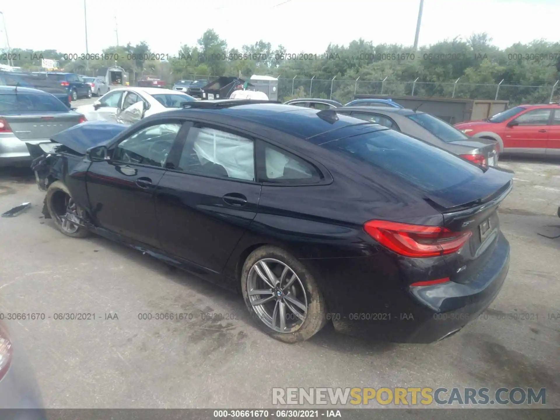 3 Photograph of a damaged car WBAJV6C59KBK08270 BMW 6 SERIES 2019