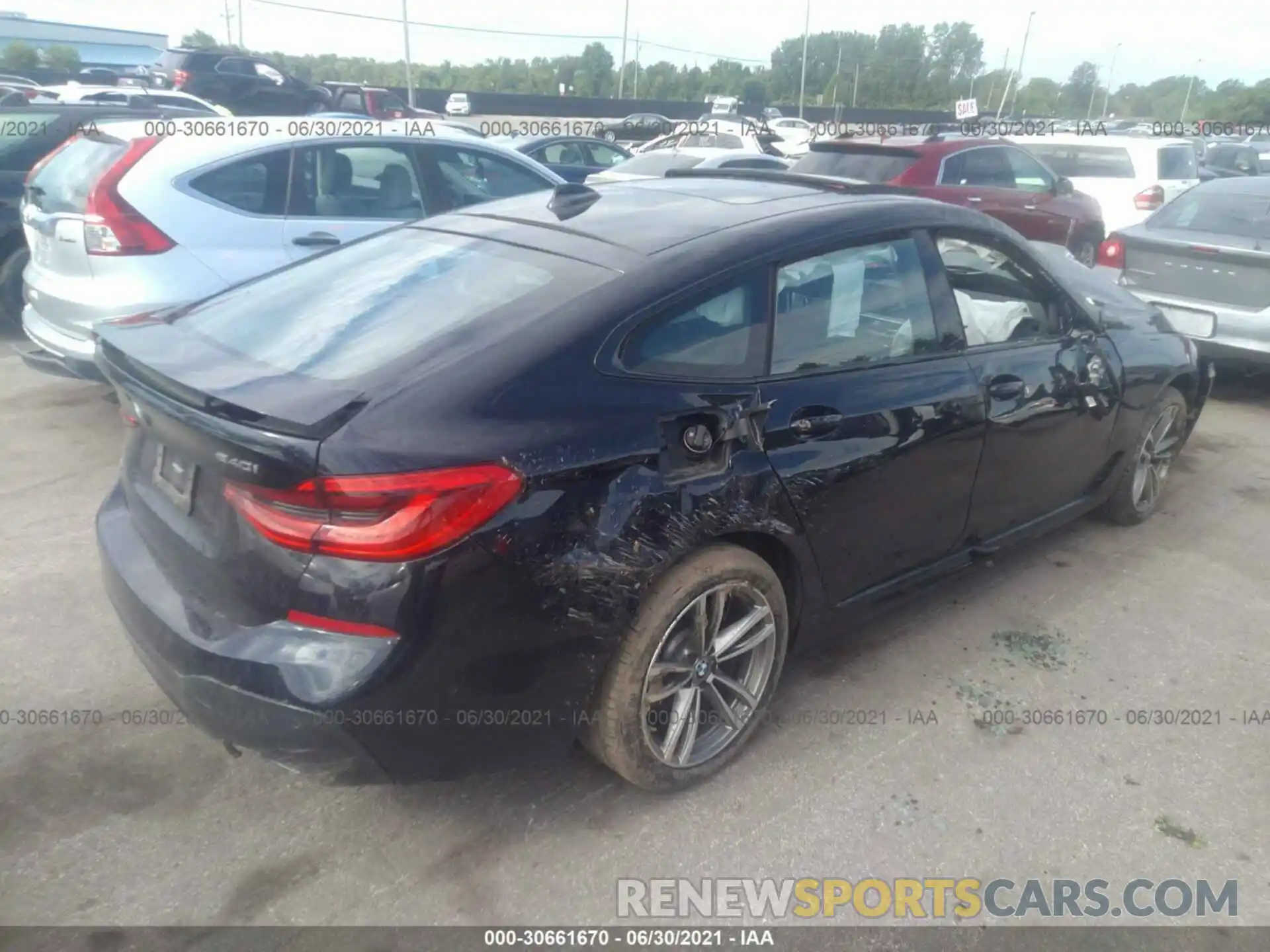 4 Photograph of a damaged car WBAJV6C59KBK08270 BMW 6 SERIES 2019