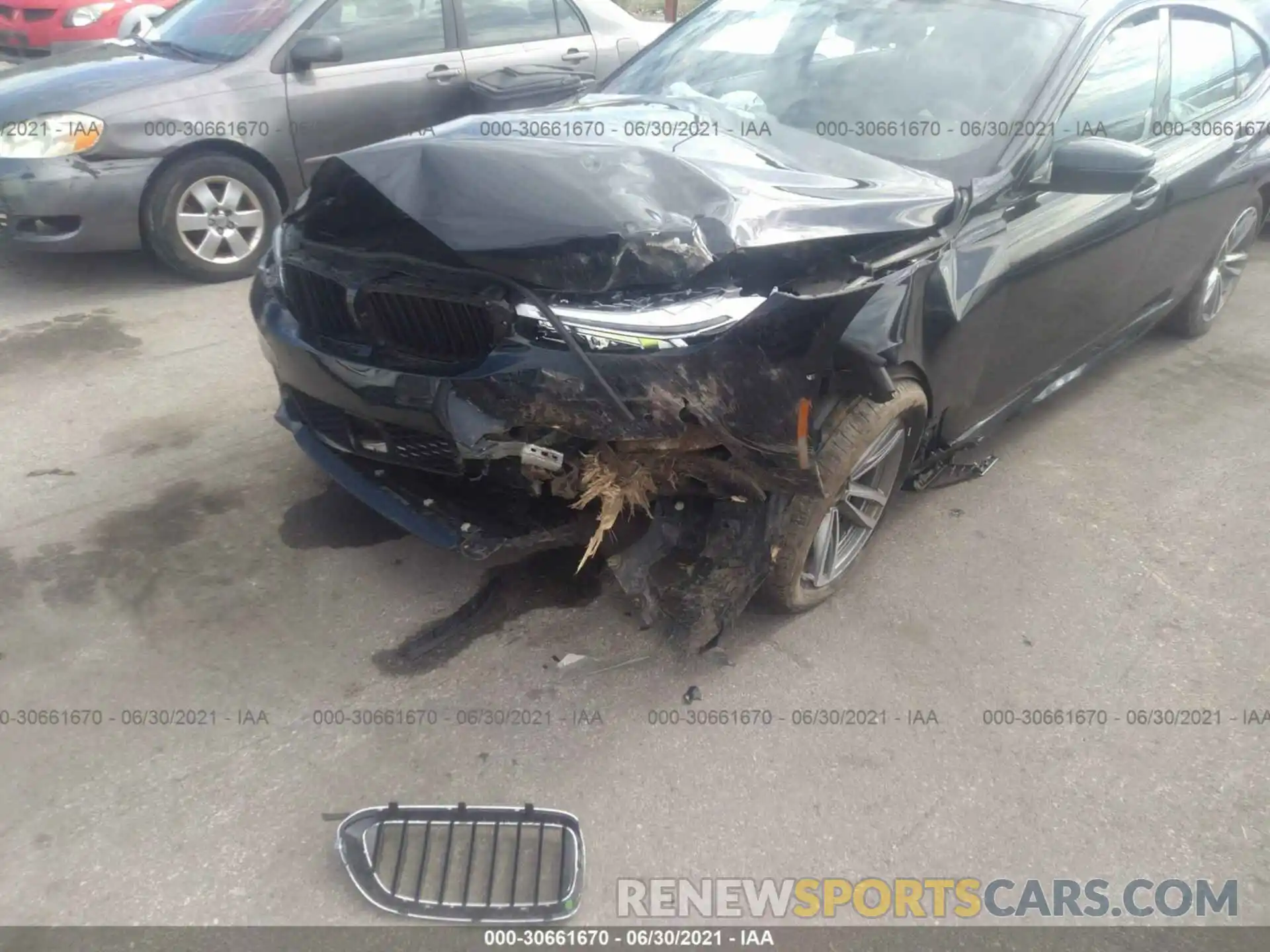 6 Photograph of a damaged car WBAJV6C59KBK08270 BMW 6 SERIES 2019