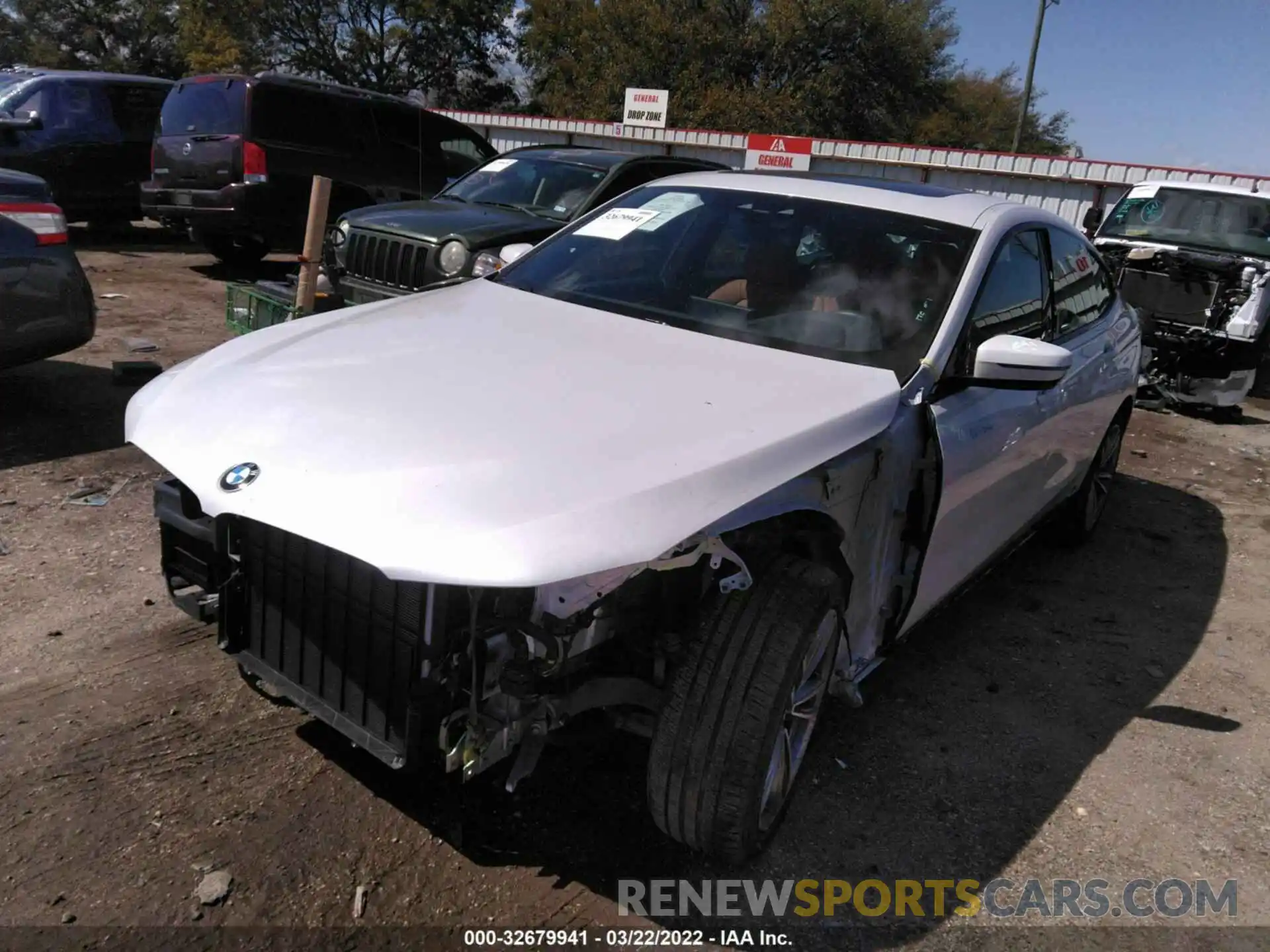 2 Photograph of a damaged car WBAJV6C59KBK08818 BMW 6 SERIES 2019