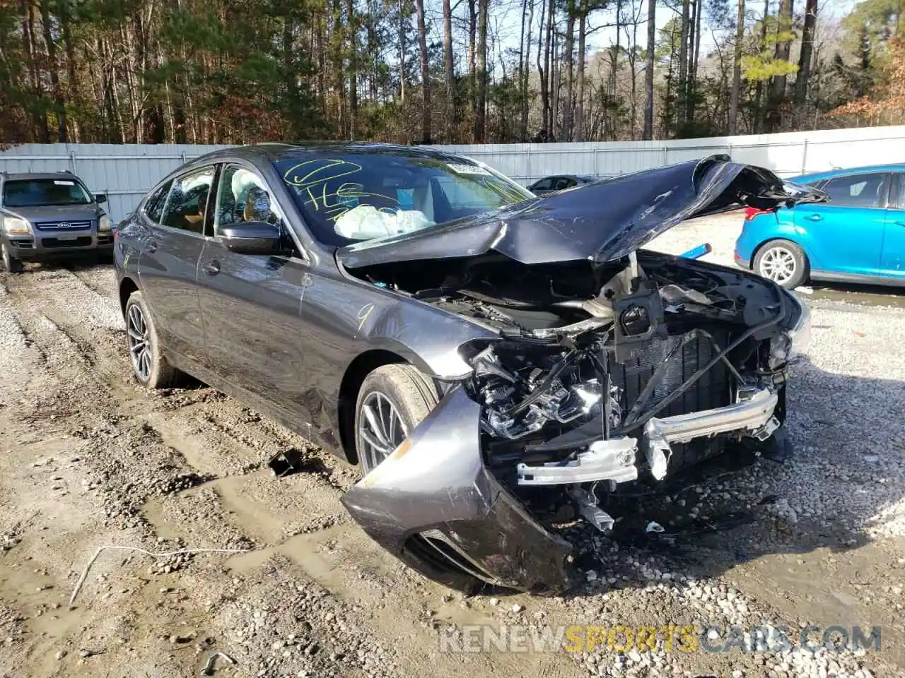 1 Photograph of a damaged car WBAJV6C5XKBK08956 BMW 6 SERIES 2019