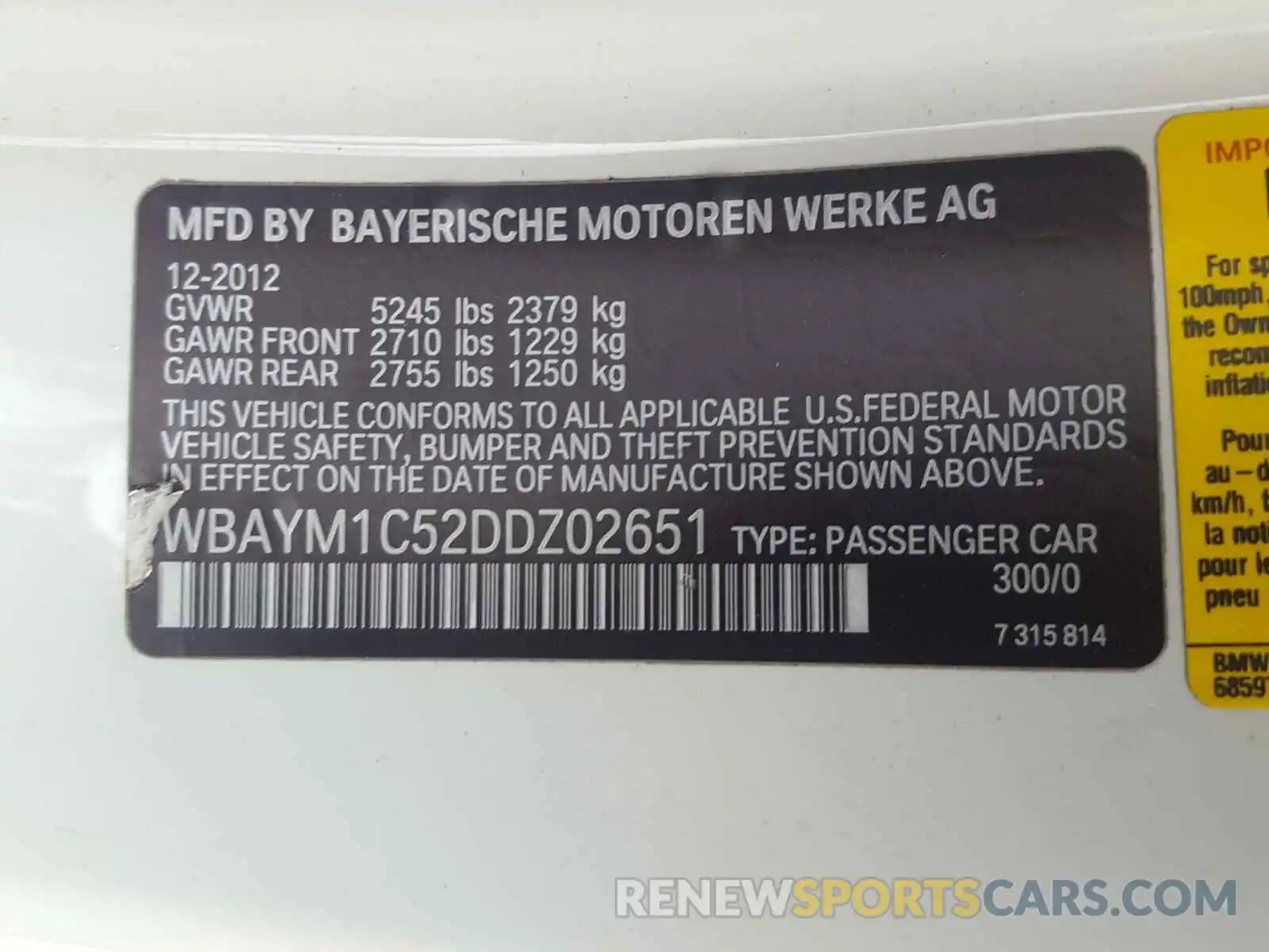 10 Photograph of a damaged car WBAYM1C52DDZ02651 BMW 6 SERIES 2019