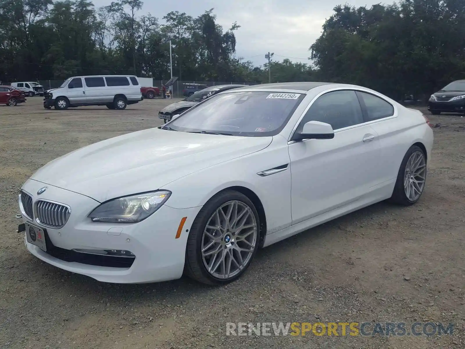 2 Photograph of a damaged car WBAYM1C52DDZ02651 BMW 6 SERIES 2019