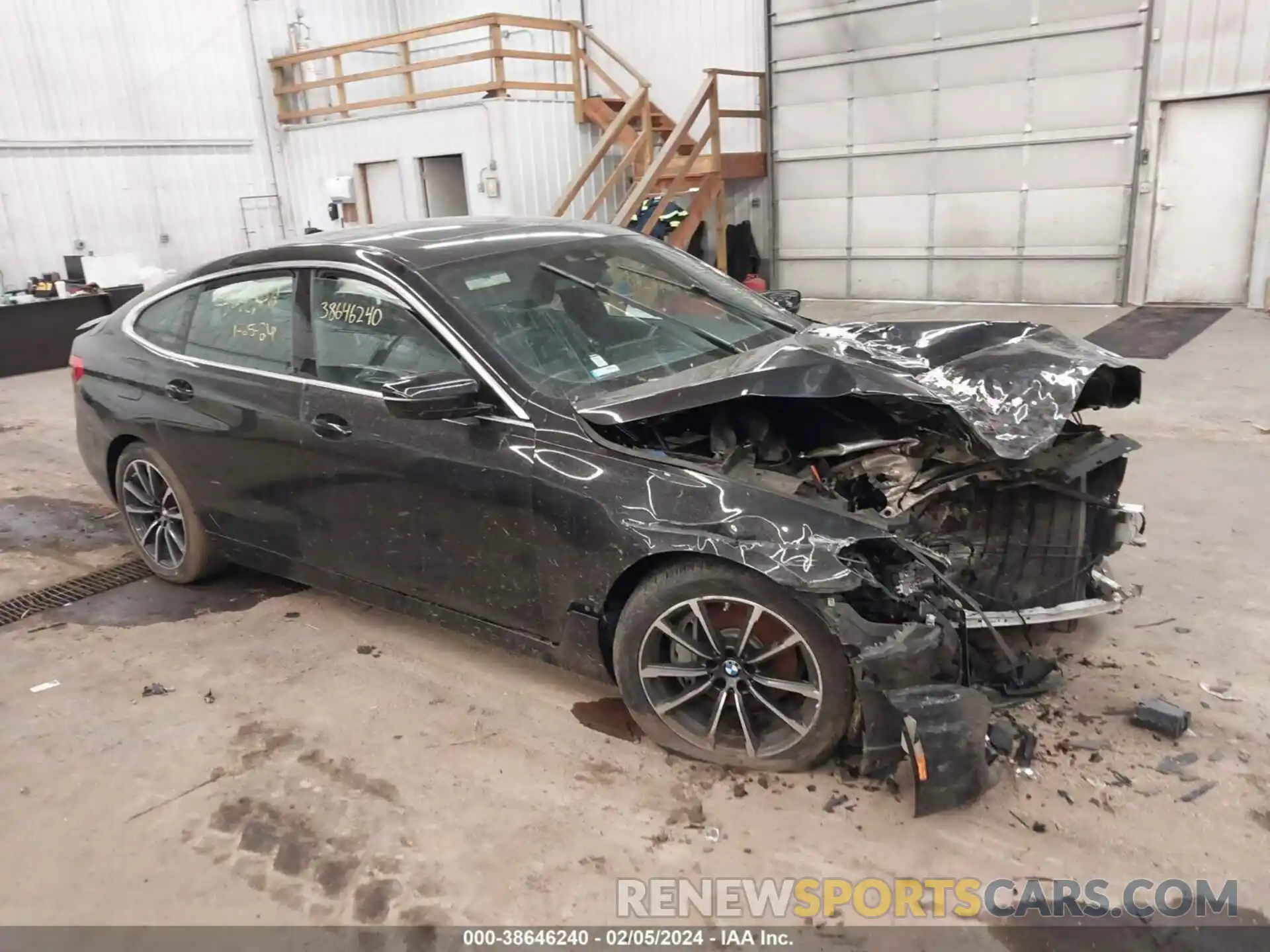 1 Photograph of a damaged car WBAJV6C53KBK09057 BMW 640I GRAN TURISMO 2019