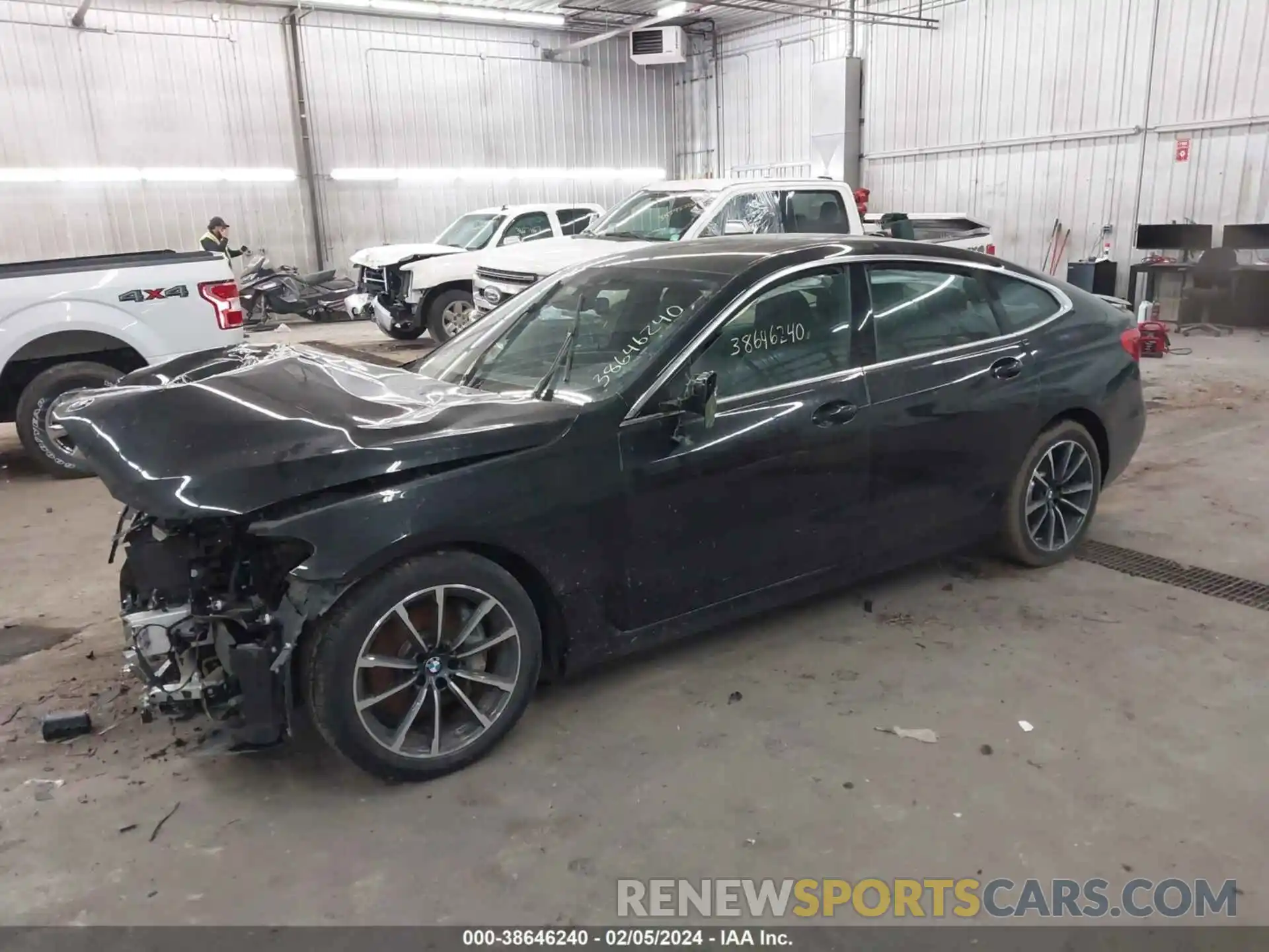 2 Photograph of a damaged car WBAJV6C53KBK09057 BMW 640I GRAN TURISMO 2019
