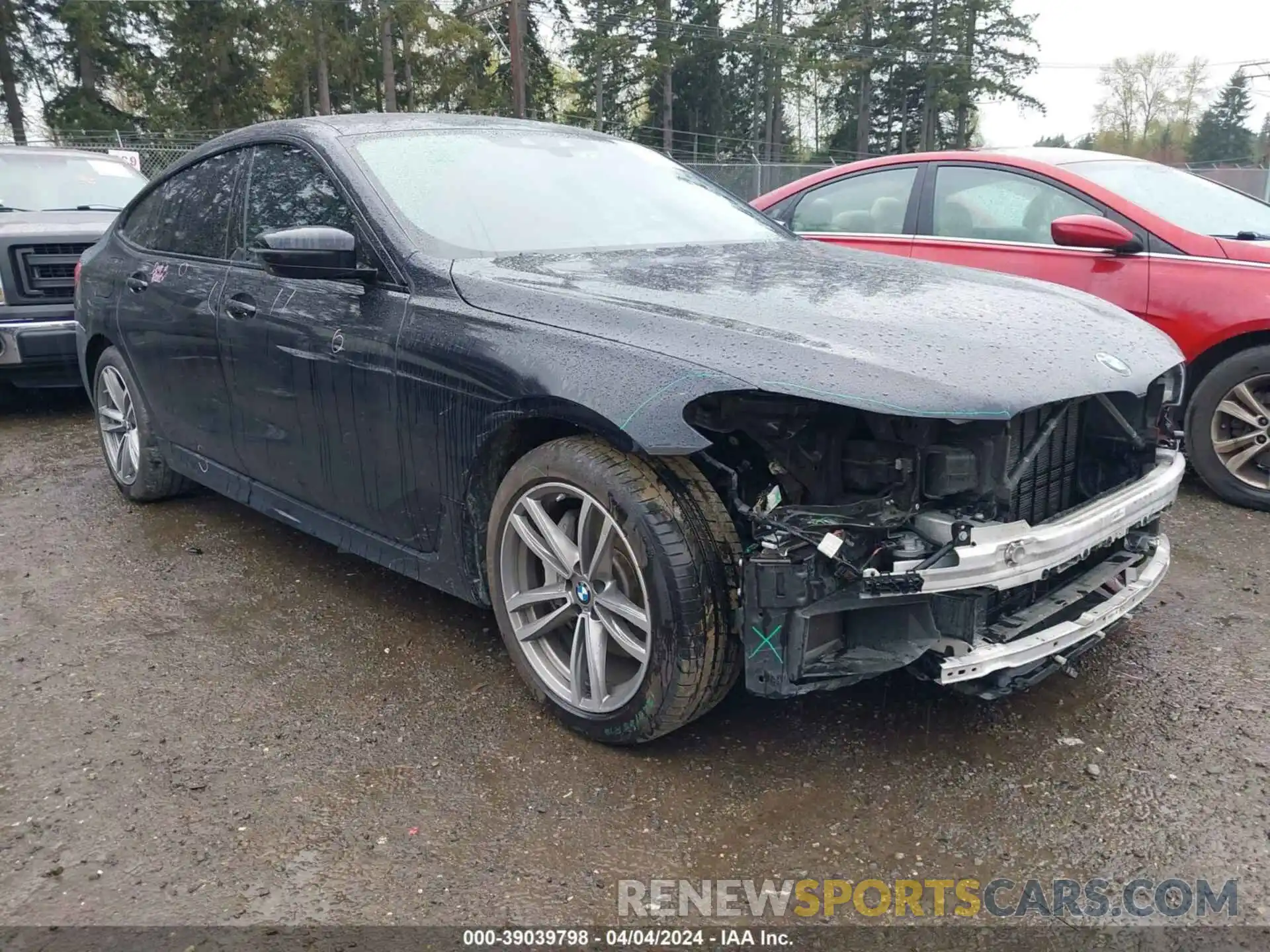 1 Photograph of a damaged car WBAJV6C58KBK08034 BMW 640I GRAN TURISMO 2019