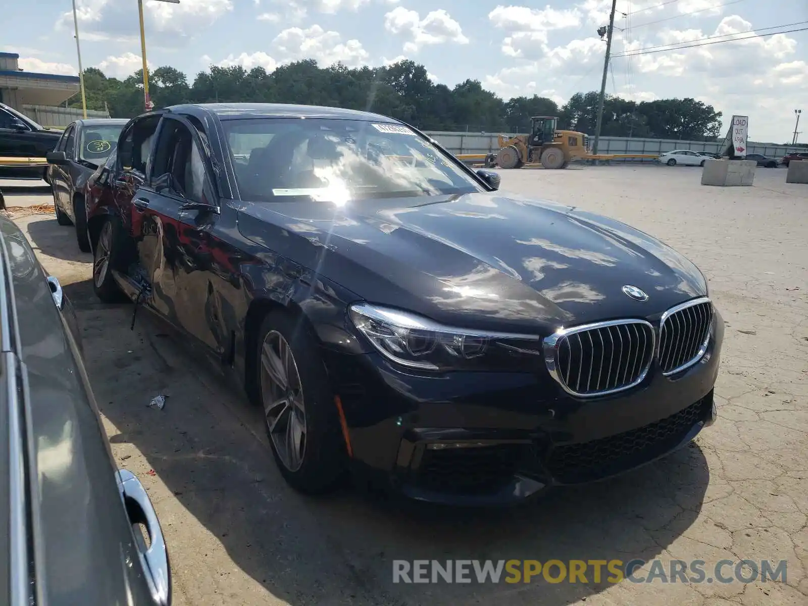 1 Photograph of a damaged car WBA7E2C51KB216477 BMW 7 SERIES 2019