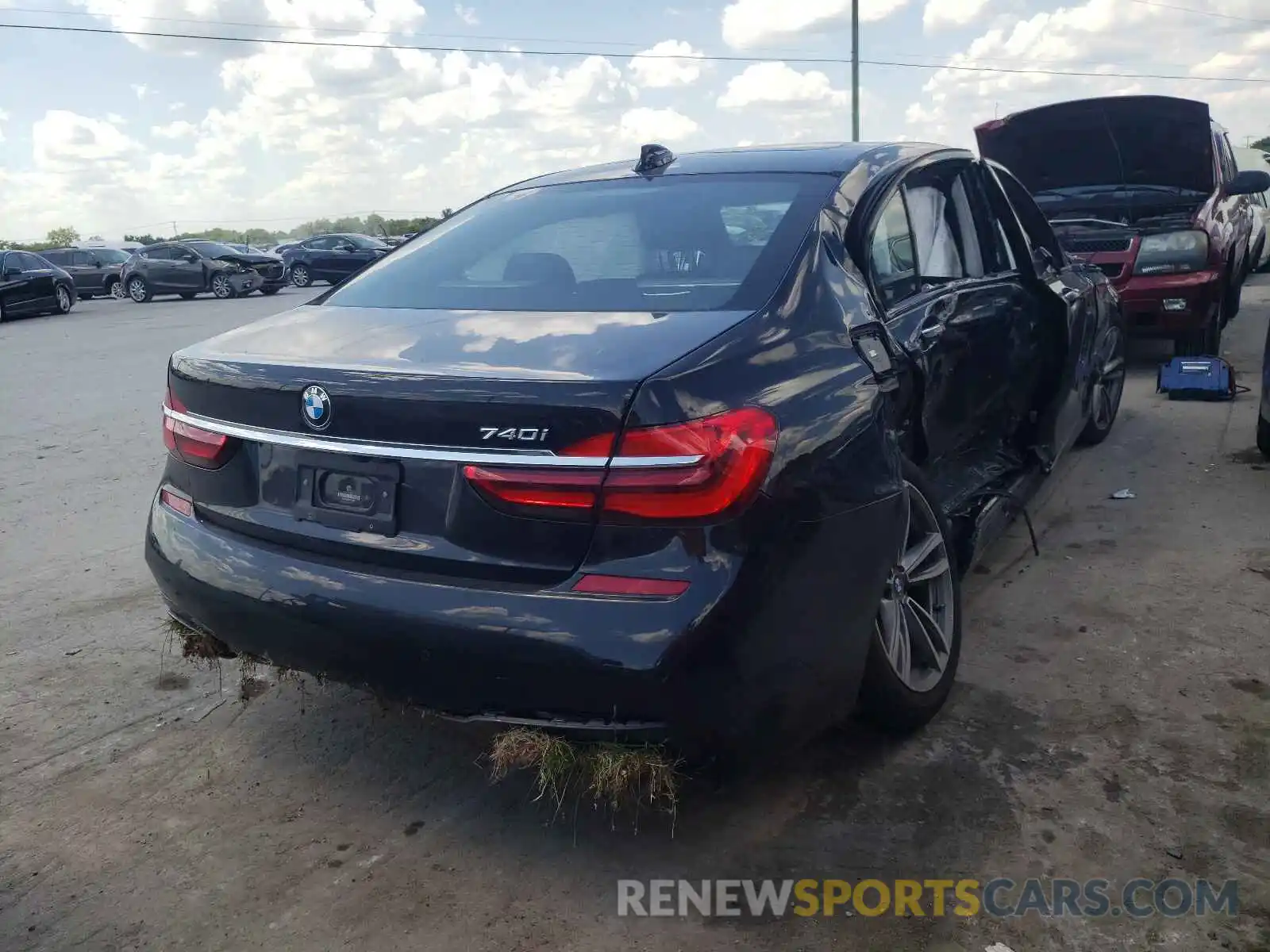 4 Photograph of a damaged car WBA7E2C51KB216477 BMW 7 SERIES 2019