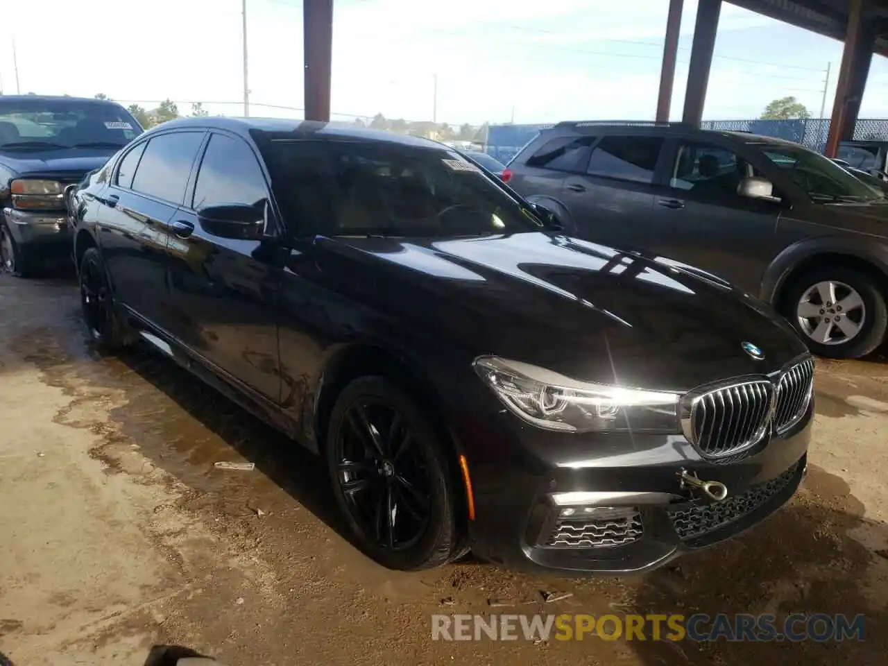 1 Photograph of a damaged car WBA7E2C51KB216673 BMW 7 SERIES 2019