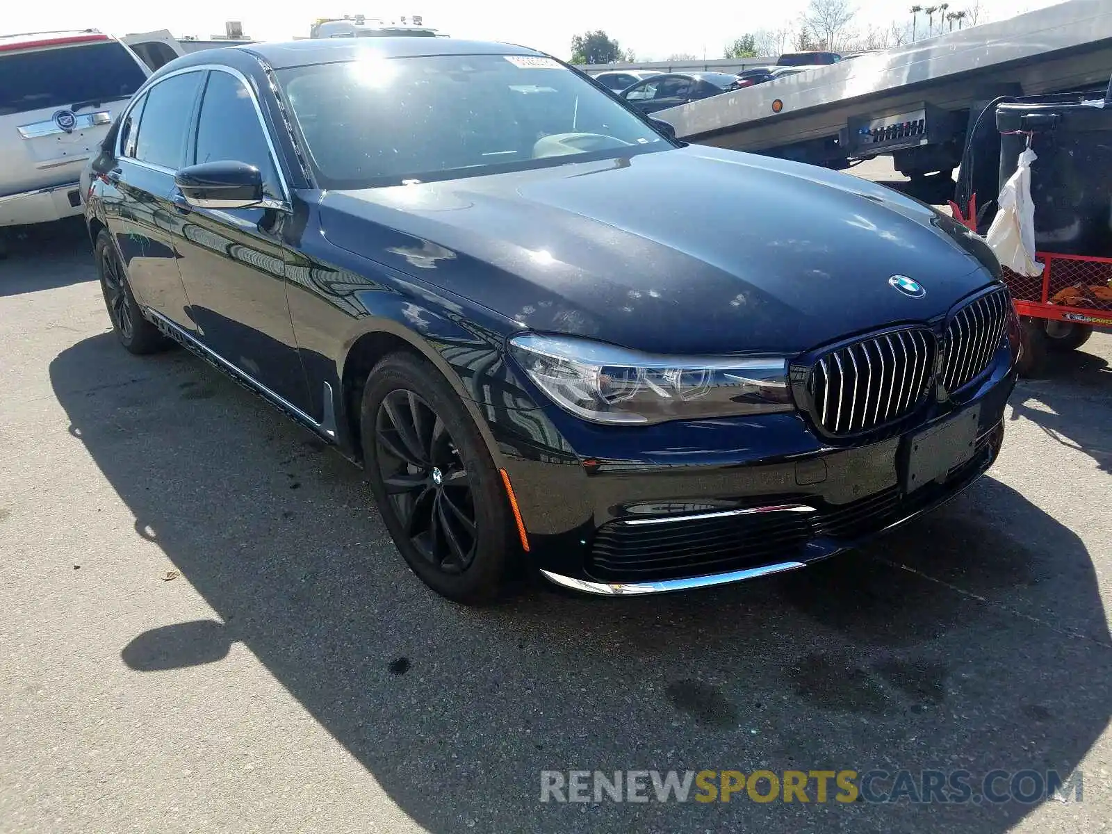 1 Photograph of a damaged car WBA7E2C51KB218231 BMW 7 SERIES 2019