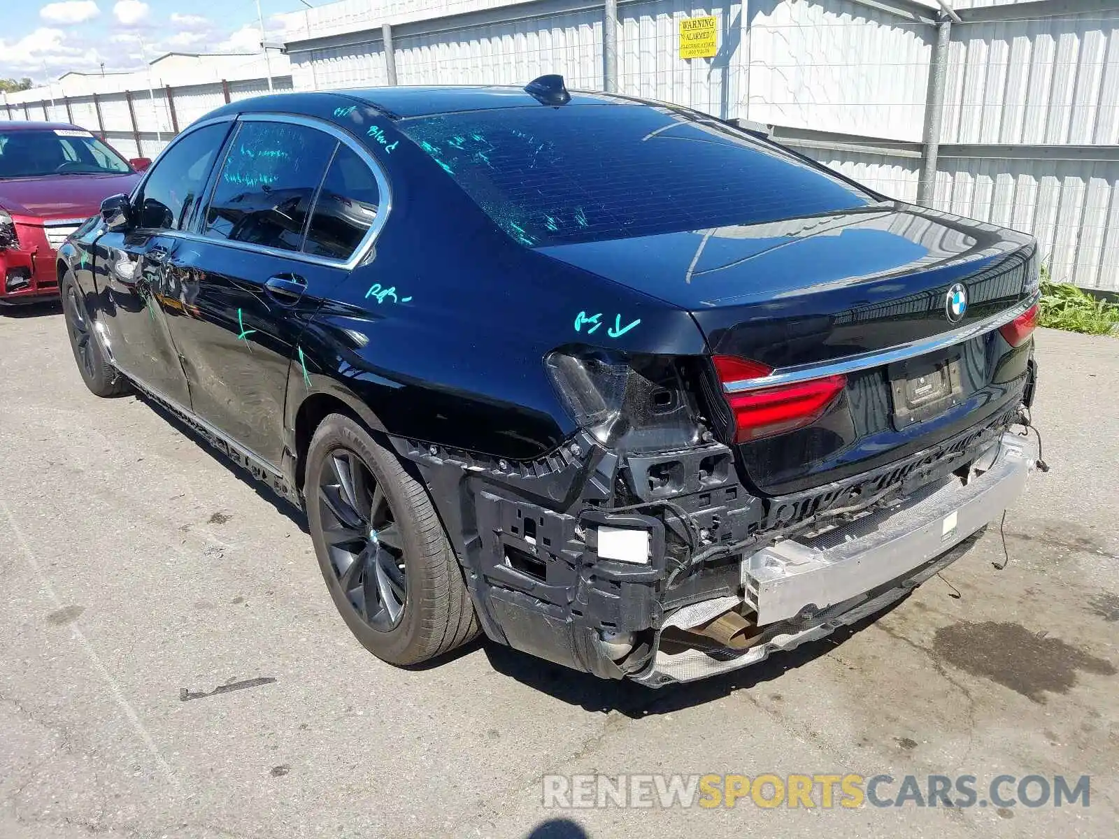 3 Photograph of a damaged car WBA7E2C51KB218231 BMW 7 SERIES 2019