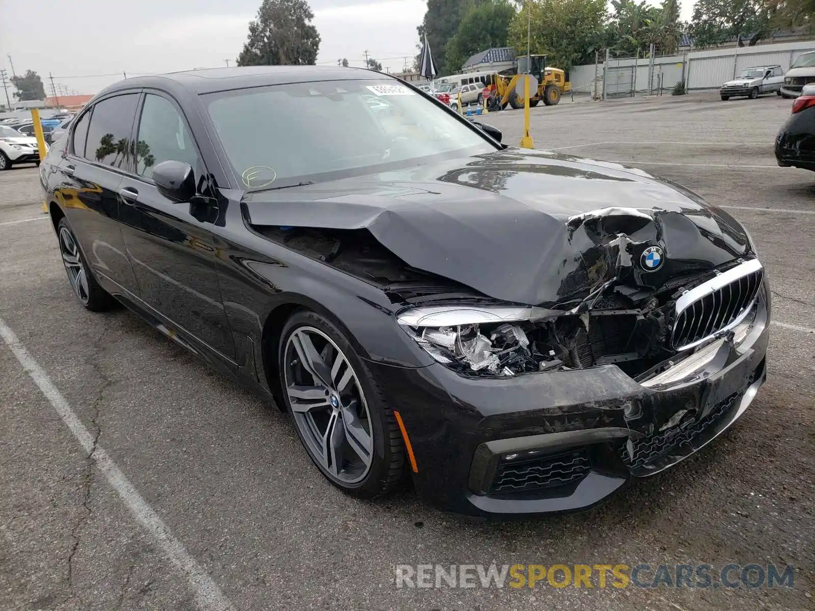 1 Photograph of a damaged car WBA7E2C51KB454071 BMW 7 SERIES 2019