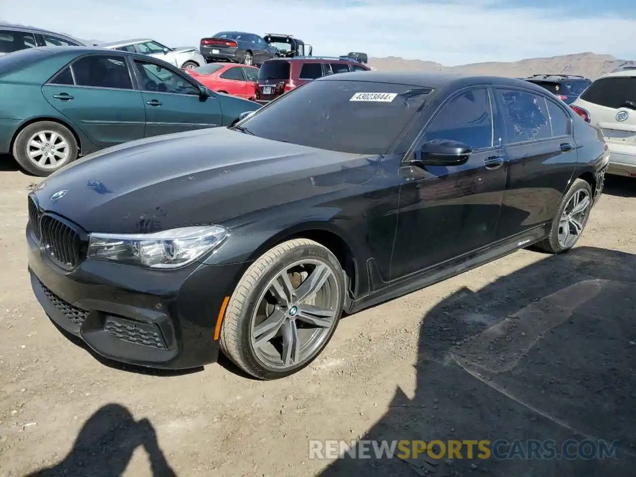 1 Photograph of a damaged car WBA7E2C51KB454765 BMW 7 SERIES 2019