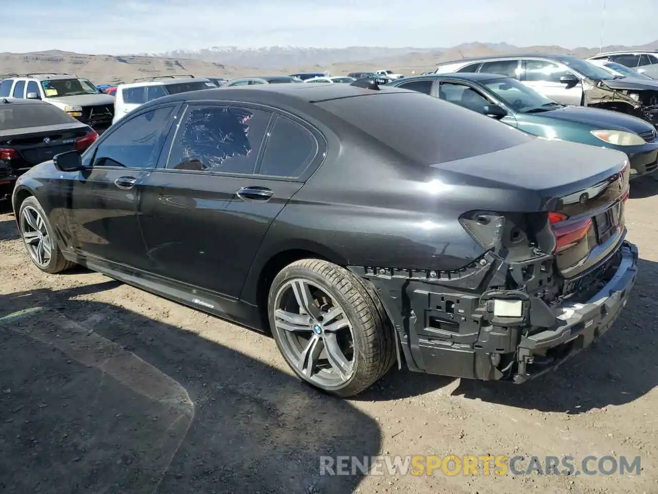 2 Photograph of a damaged car WBA7E2C51KB454765 BMW 7 SERIES 2019