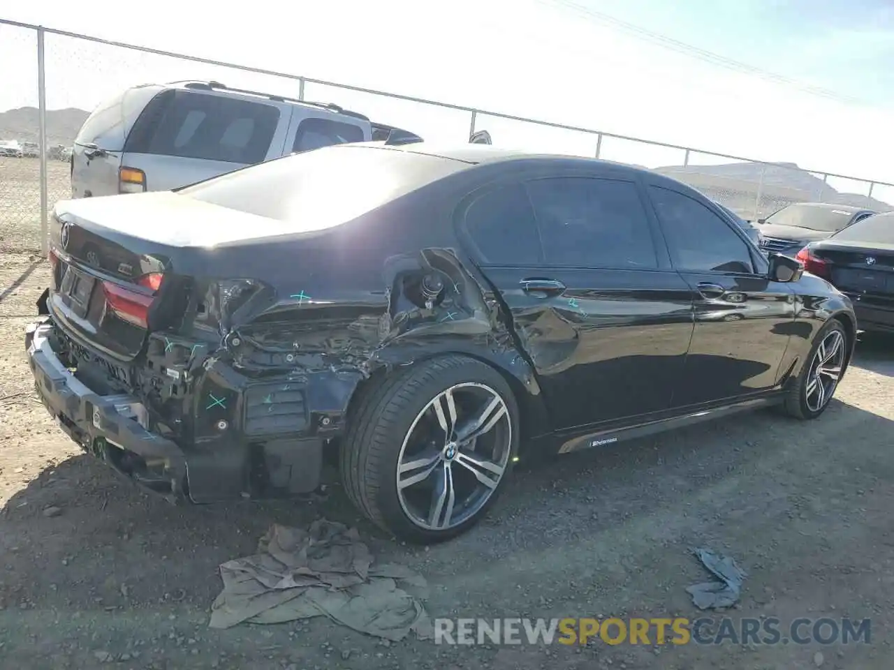 3 Photograph of a damaged car WBA7E2C51KB454765 BMW 7 SERIES 2019