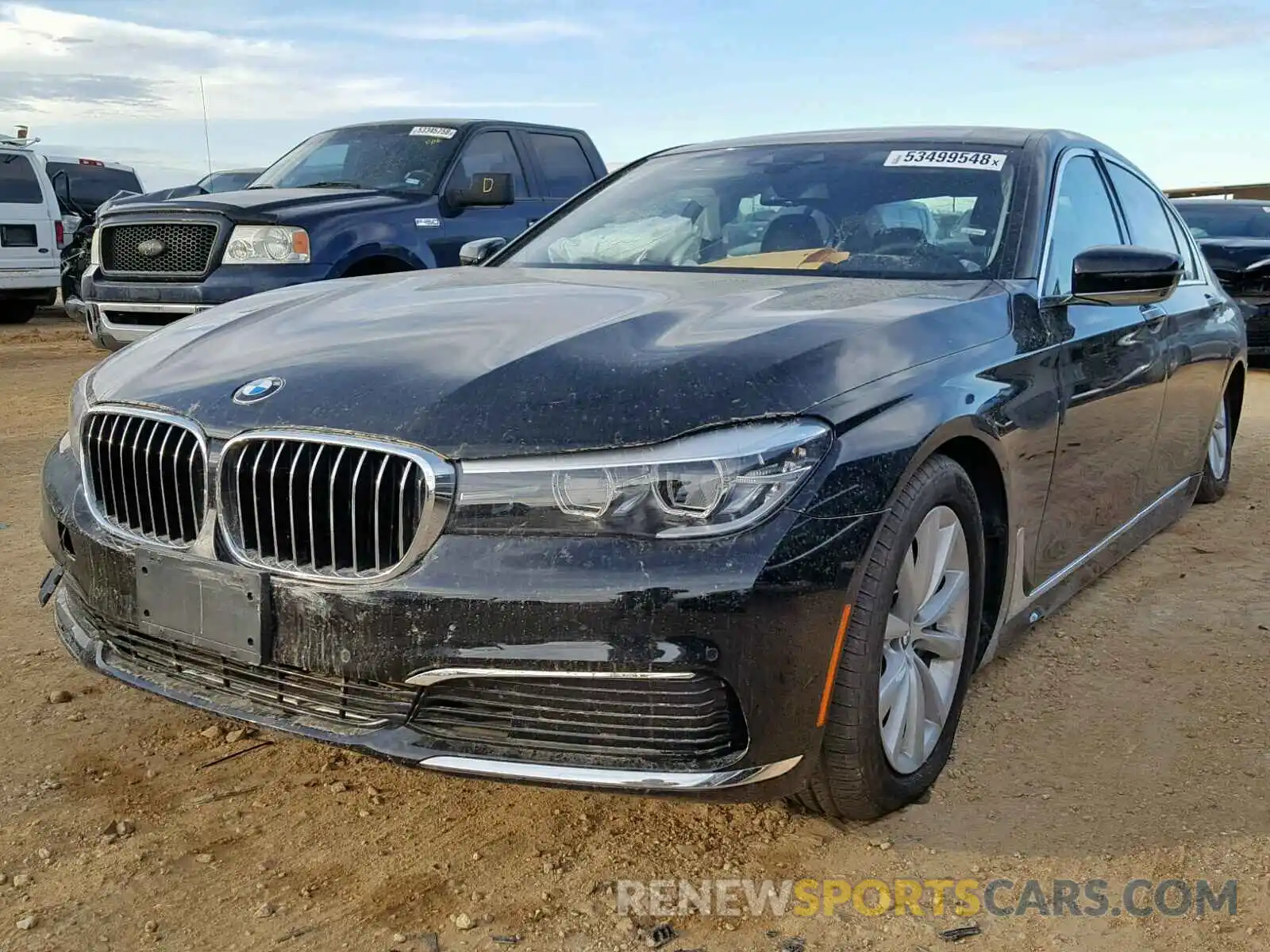 2 Photograph of a damaged car WBA7E2C52KB216519 BMW 7 SERIES 2019