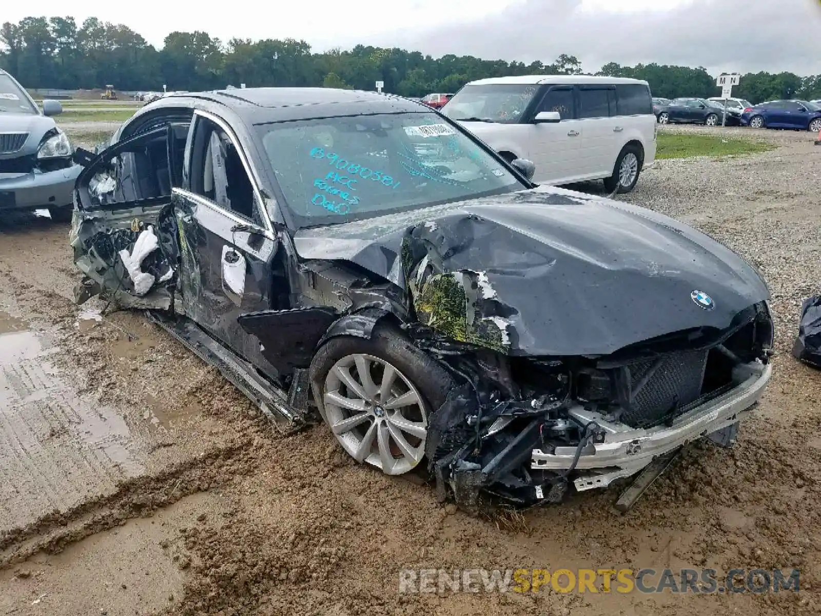 1 Photograph of a damaged car WBA7E2C52KB216567 BMW 7 SERIES 2019