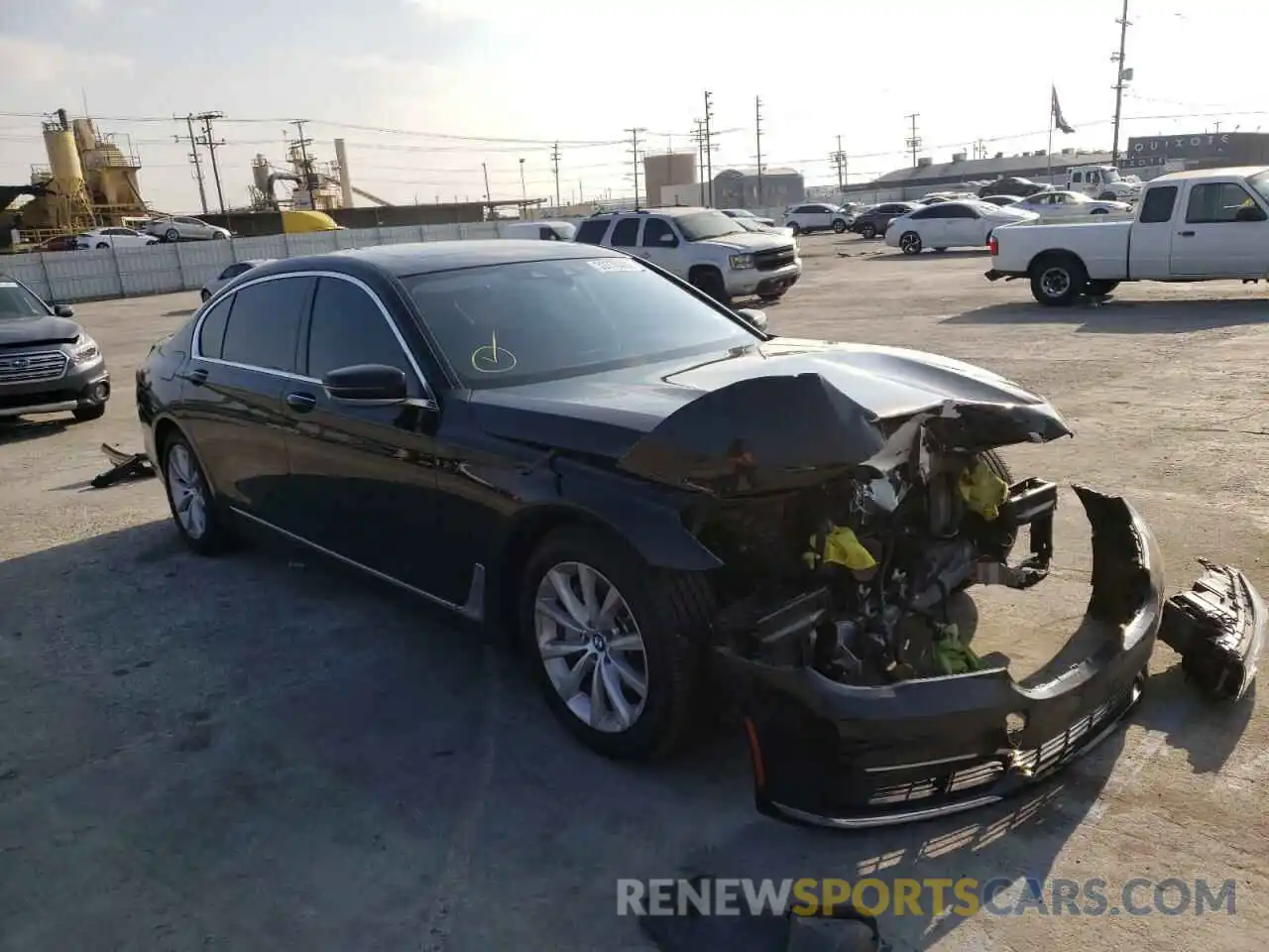 1 Photograph of a damaged car WBA7E2C52KB216617 BMW 7 SERIES 2019