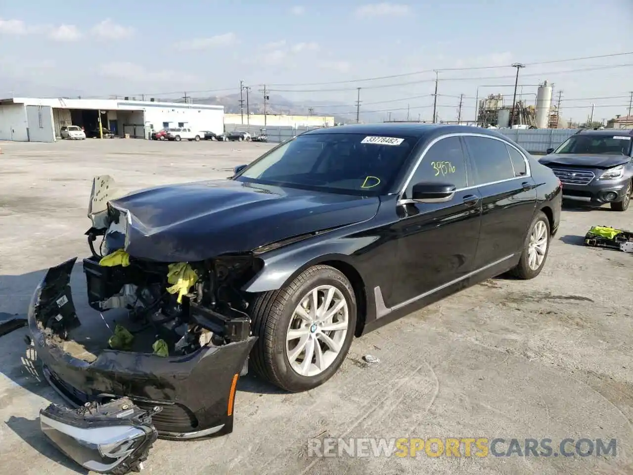 2 Photograph of a damaged car WBA7E2C52KB216617 BMW 7 SERIES 2019