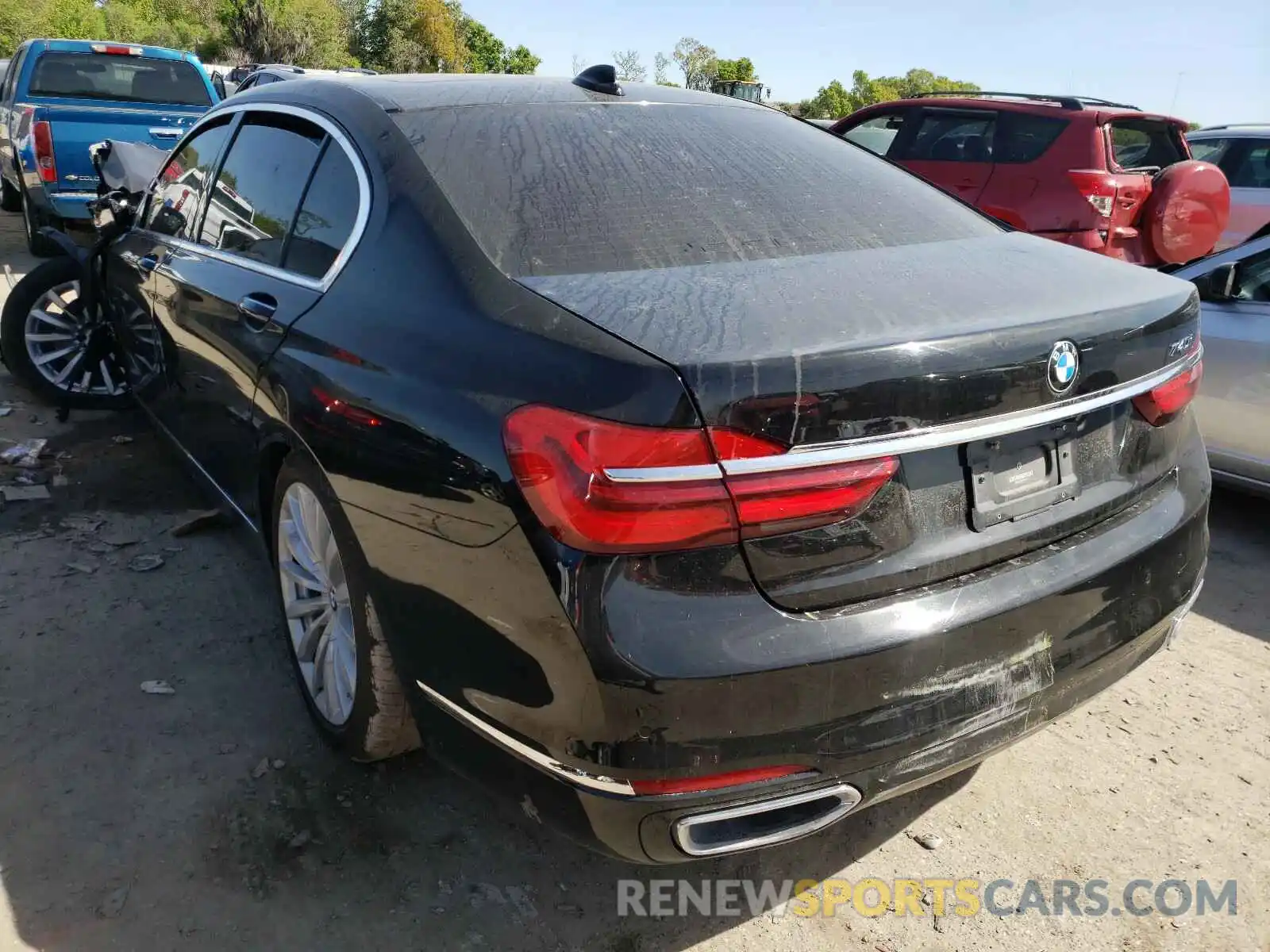 3 Photograph of a damaged car WBA7E2C52KB218139 BMW 7 SERIES 2019