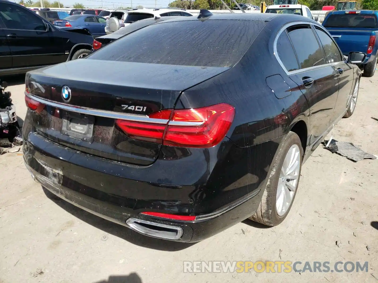 4 Photograph of a damaged car WBA7E2C52KB218139 BMW 7 SERIES 2019