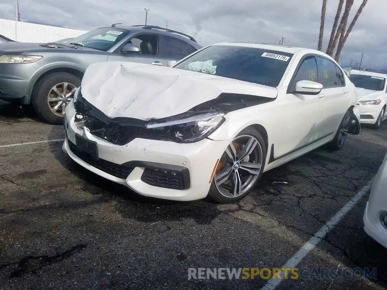 2 Photograph of a damaged car WBA7E2C52KB218142 BMW 7 SERIES 2019