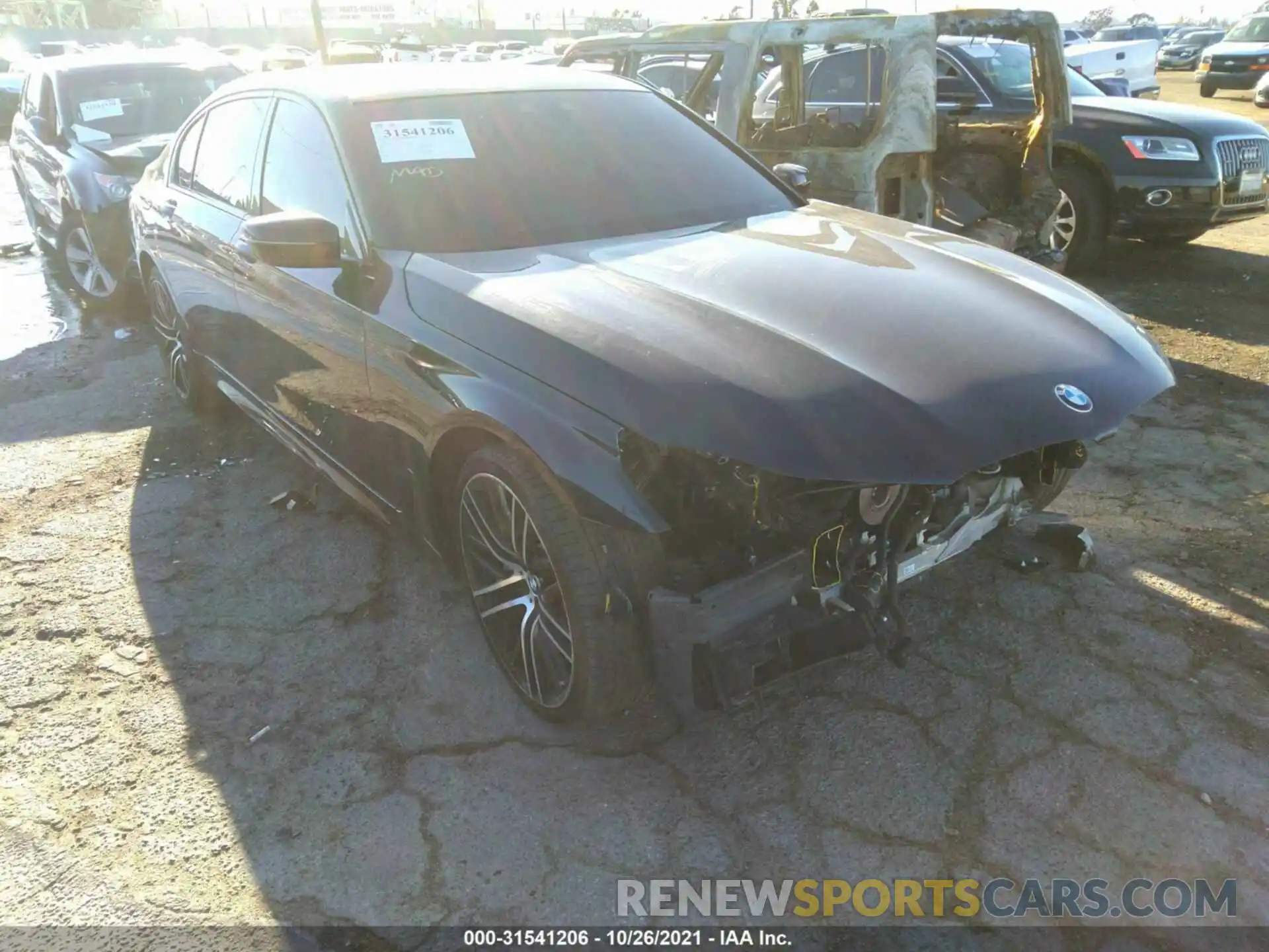 1 Photograph of a damaged car WBA7E2C52KB218531 BMW 7 SERIES 2019