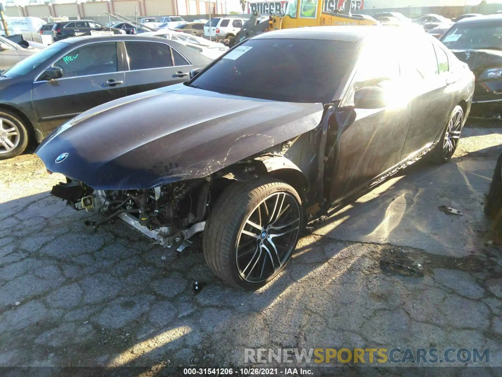 2 Photograph of a damaged car WBA7E2C52KB218531 BMW 7 SERIES 2019