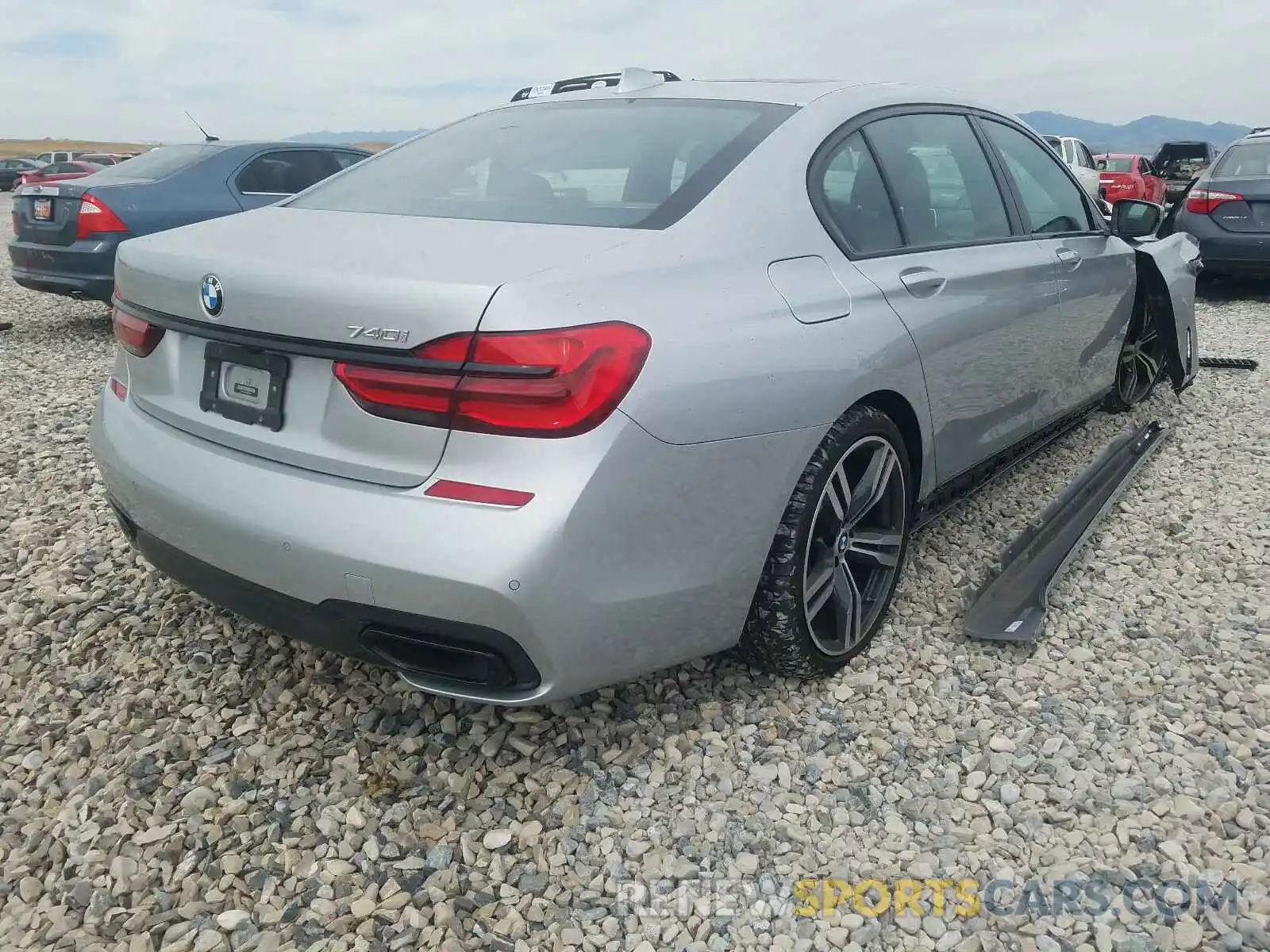 4 Photograph of a damaged car WBA7E2C52KB454113 BMW 7 SERIES 2019