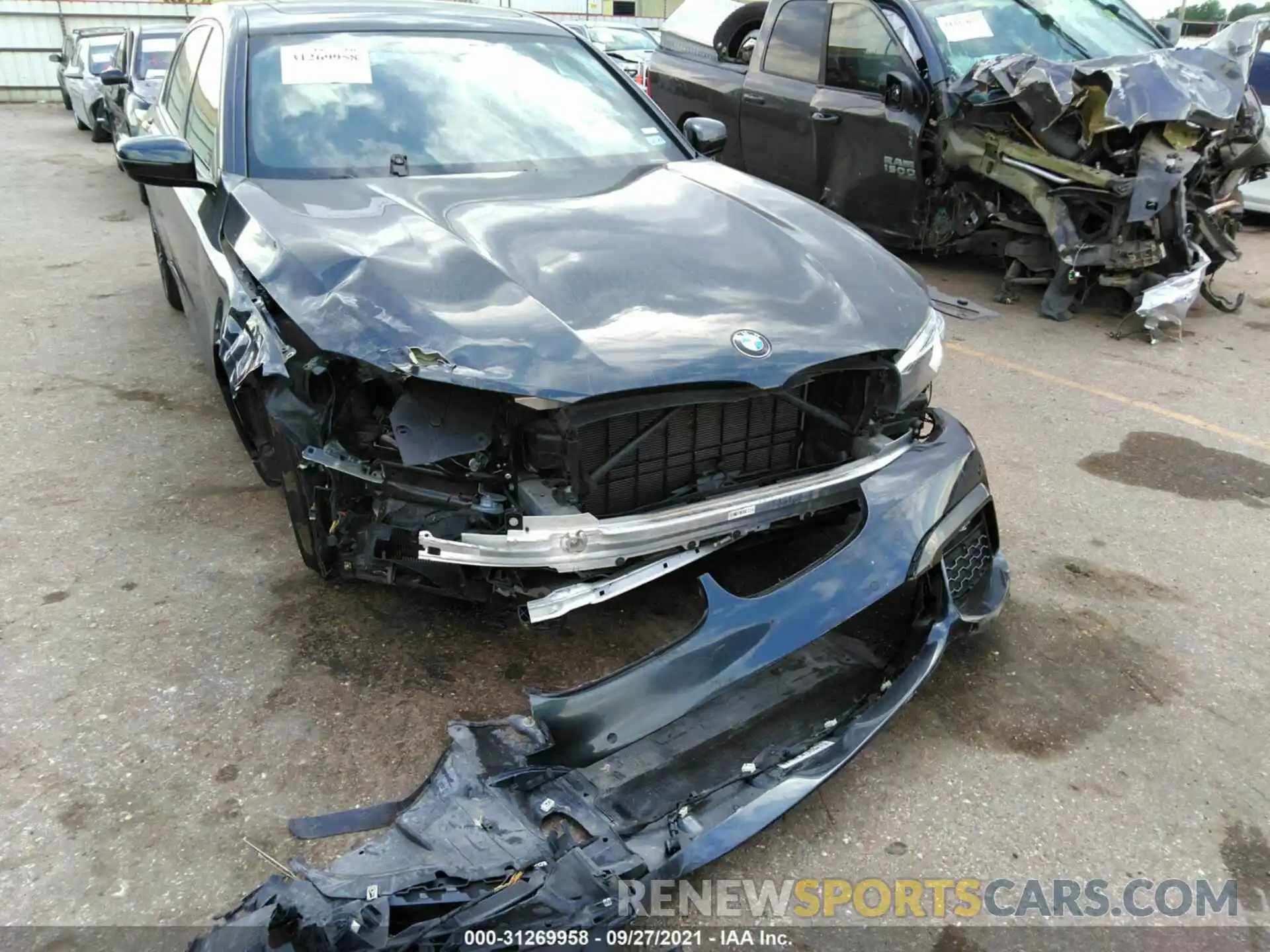 6 Photograph of a damaged car WBA7E2C52KB454452 BMW 7 SERIES 2019