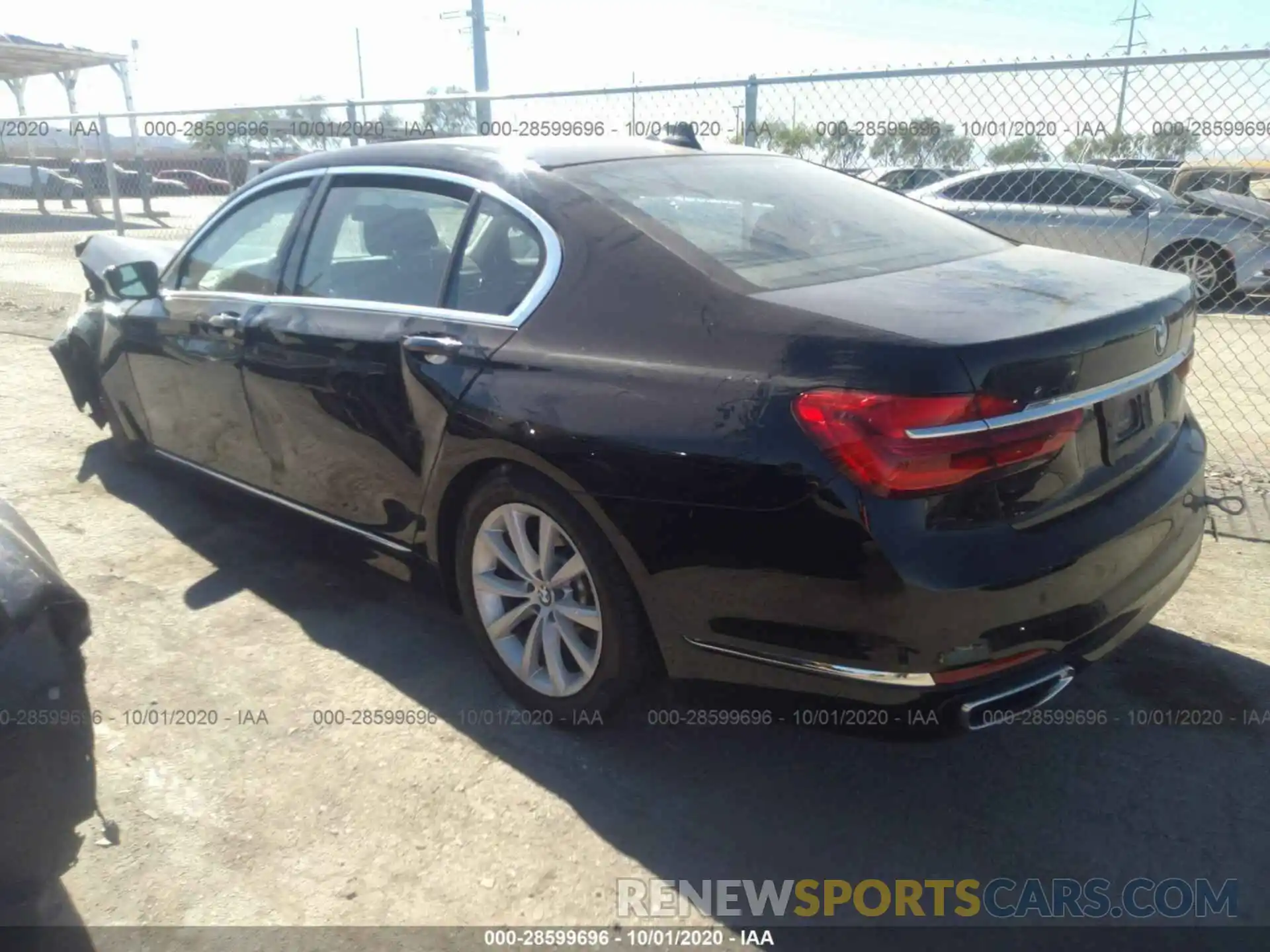 3 Photograph of a damaged car WBA7E2C53KB216934 BMW 7 SERIES 2019