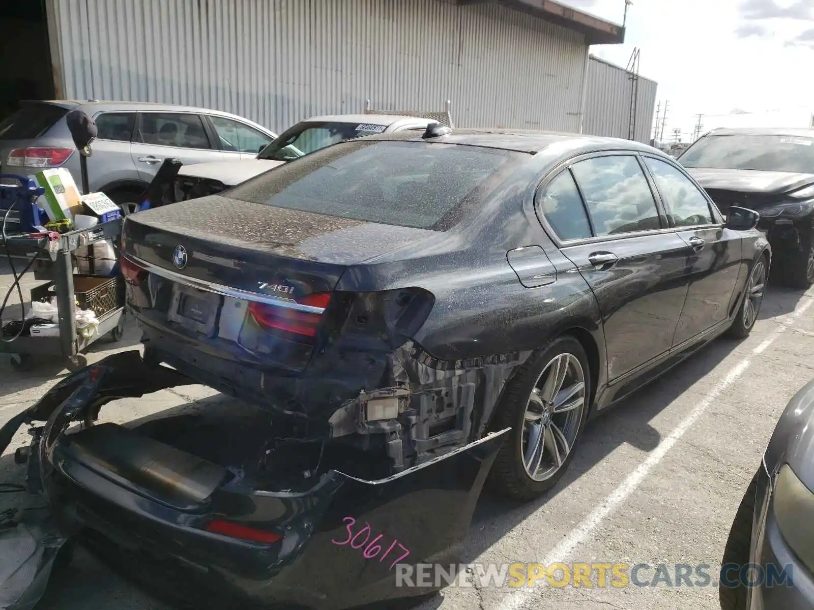 4 Photograph of a damaged car WBA7E2C53KB218098 BMW 7 SERIES 2019