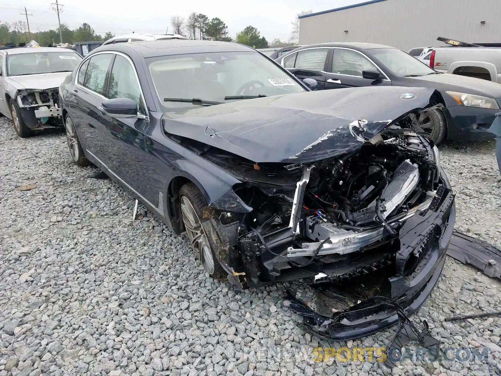 1 Photograph of a damaged car WBA7E2C53KB218506 BMW 7 SERIES 2019