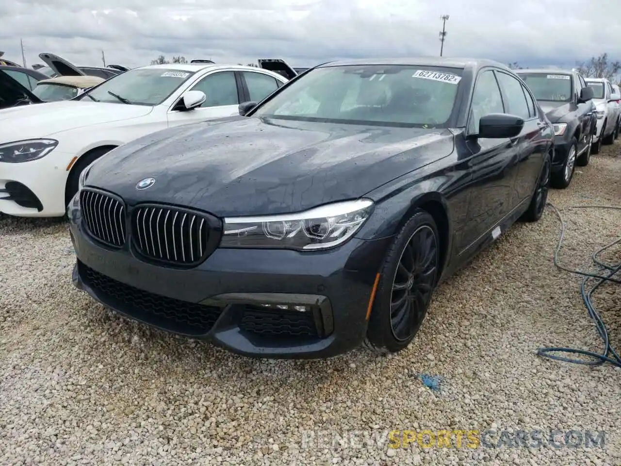 2 Photograph of a damaged car WBA7E2C53KB454007 BMW 7 SERIES 2019