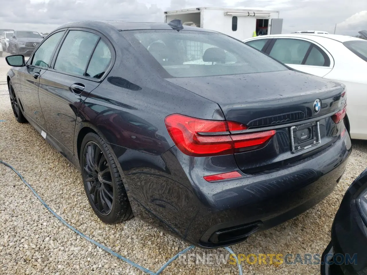 3 Photograph of a damaged car WBA7E2C53KB454007 BMW 7 SERIES 2019