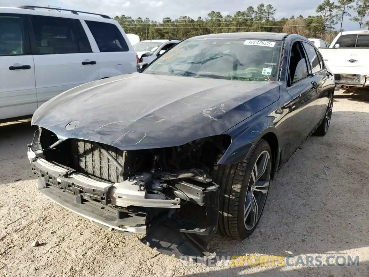 2 Photograph of a damaged car WBA7E2C53KB454489 BMW 7 SERIES 2019