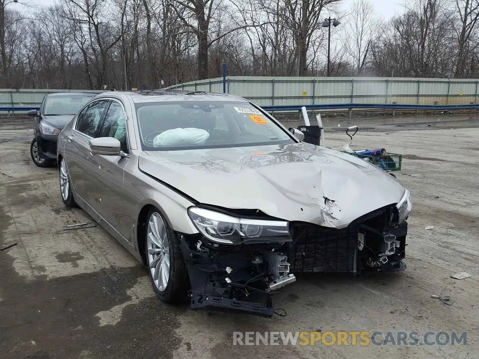 1 Photograph of a damaged car WBA7E2C53KB454718 BMW 7 SERIES 2019