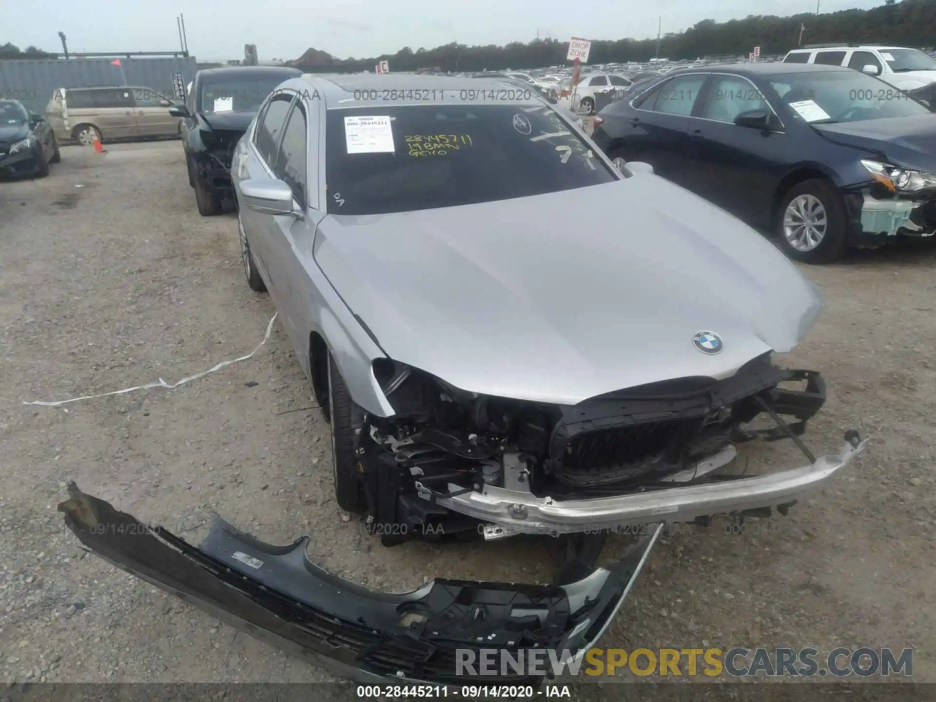 6 Фотография поврежденного автомобиля WBA7E2C53KB454752 BMW 7 SERIES 2019