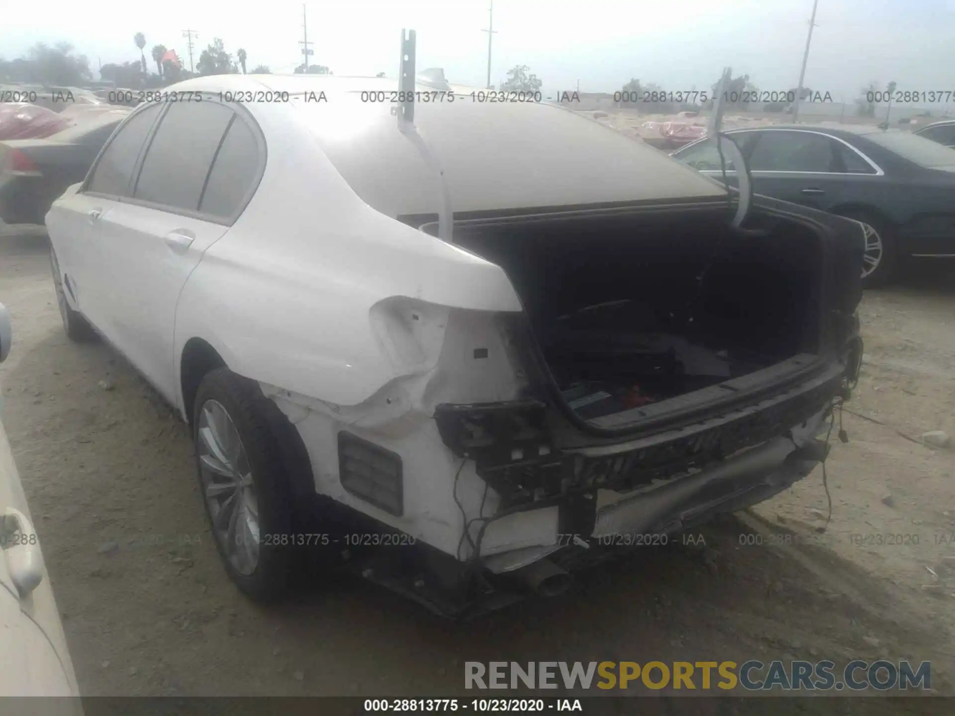 3 Photograph of a damaged car WBA7E2C54KB216831 BMW 7 SERIES 2019