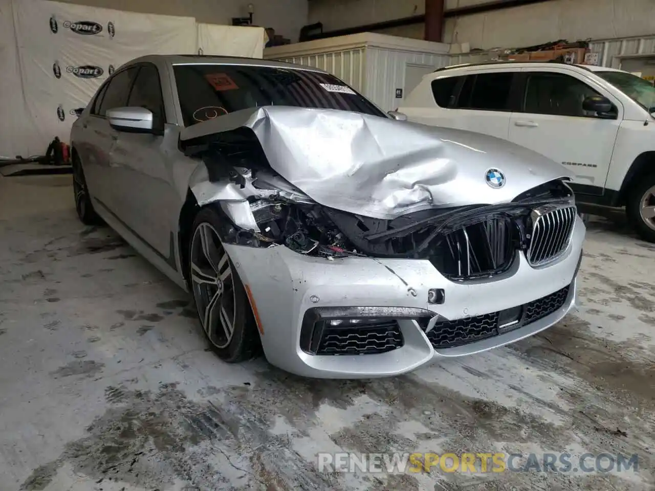 1 Photograph of a damaged car WBA7E2C54KB217641 BMW 7 SERIES 2019