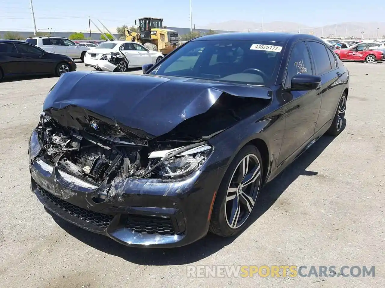 2 Photograph of a damaged car WBA7E2C54KB217929 BMW 7 SERIES 2019